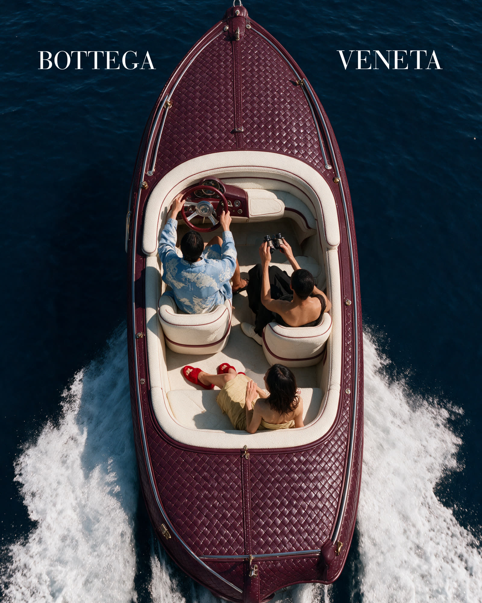 bottega veneta concept campaign still, woven texture study