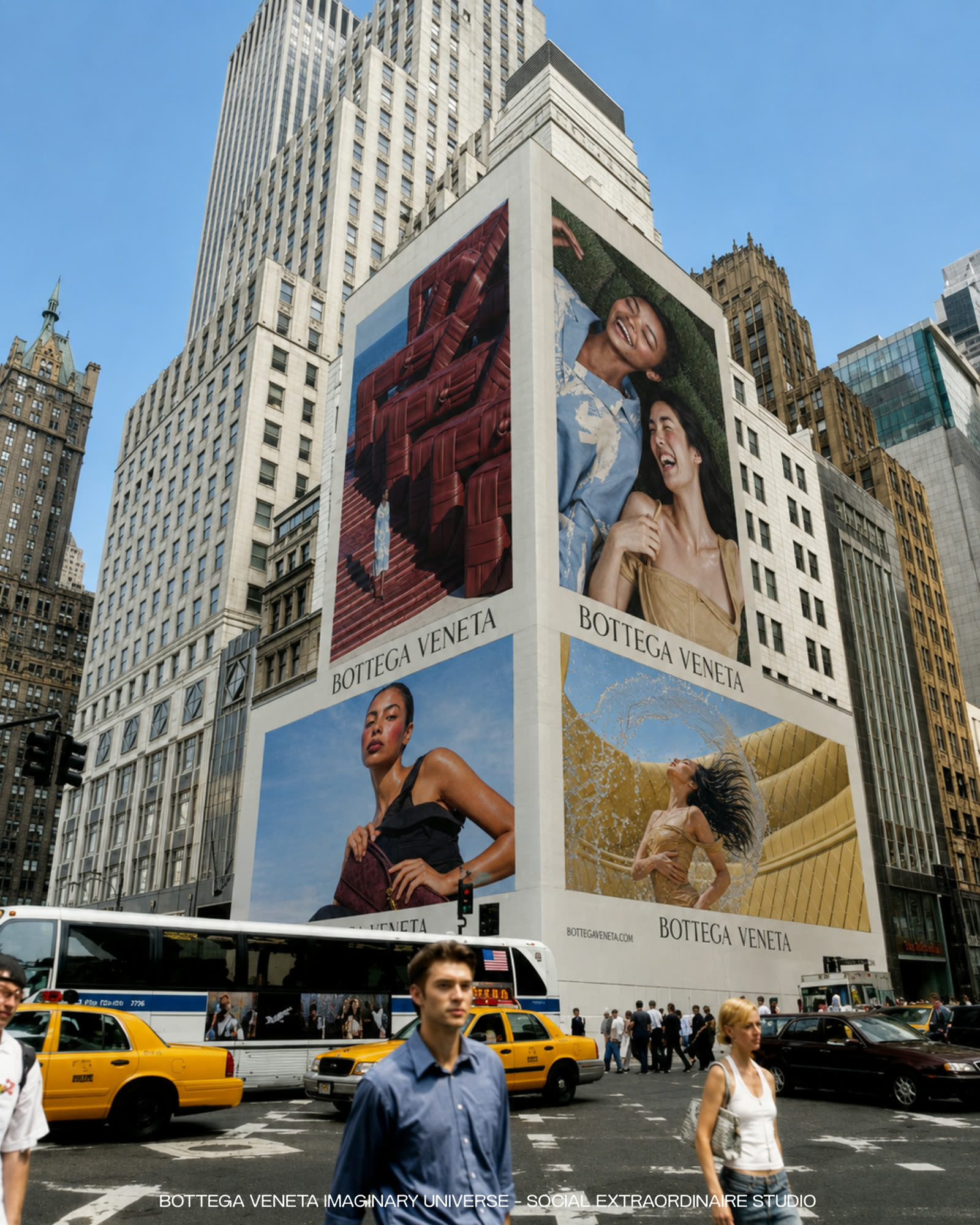 bottega veneta concept campaign still, product in environment